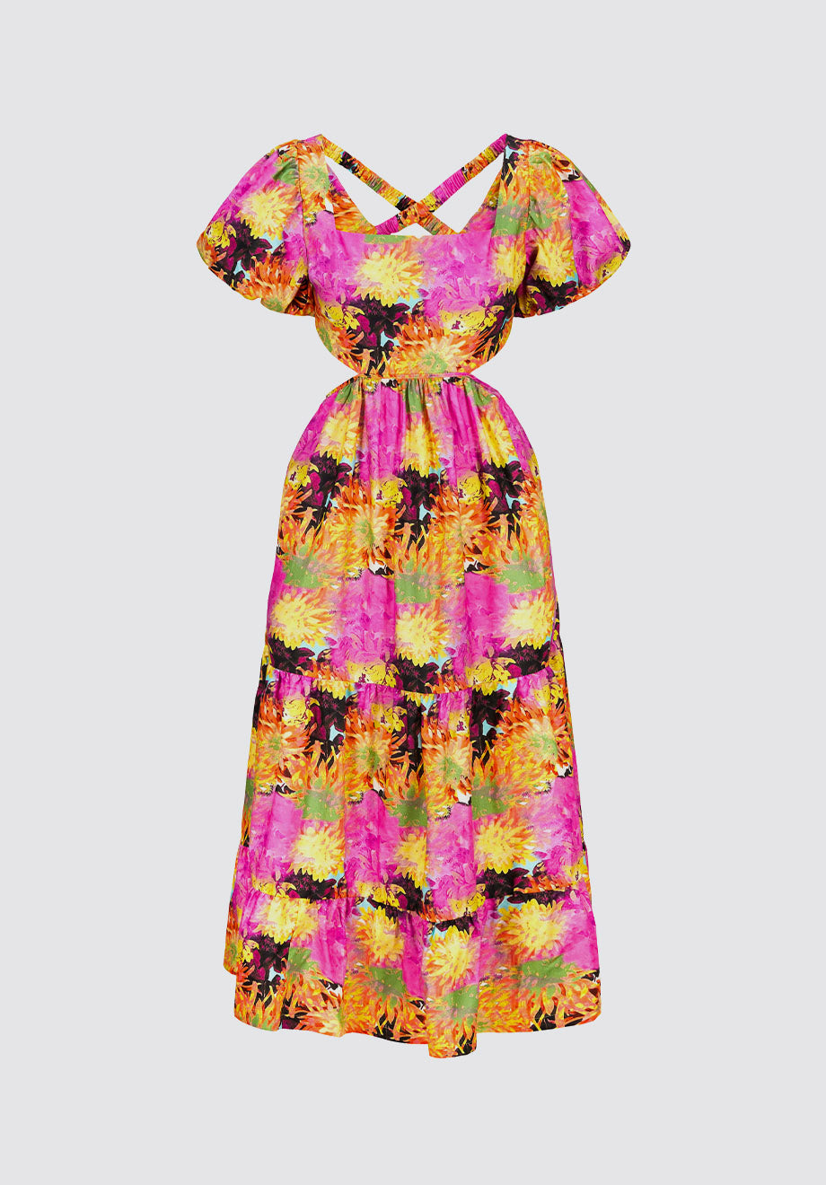 Georgine Dress | Blomst Dark Print