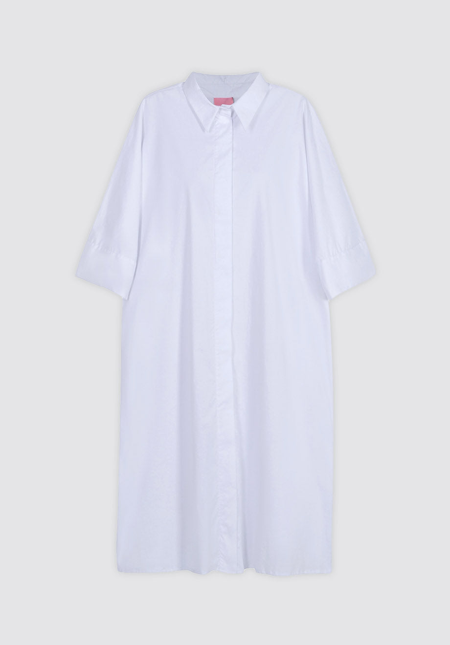 Mehak Shirt Dress | White