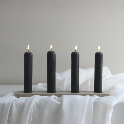 The Four Candle Tray + Candles