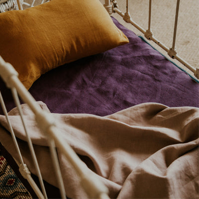 100% Linen Crib Set (Duvet and Pillowslip) | Bramble