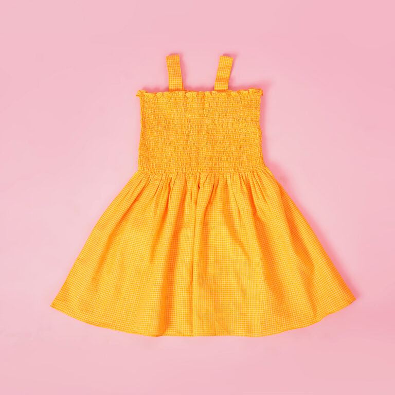 Yellow Bobbin Dress | Toddler