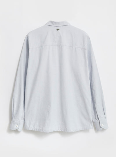 Recycled Italian | Sky Oxford Over-Shirt