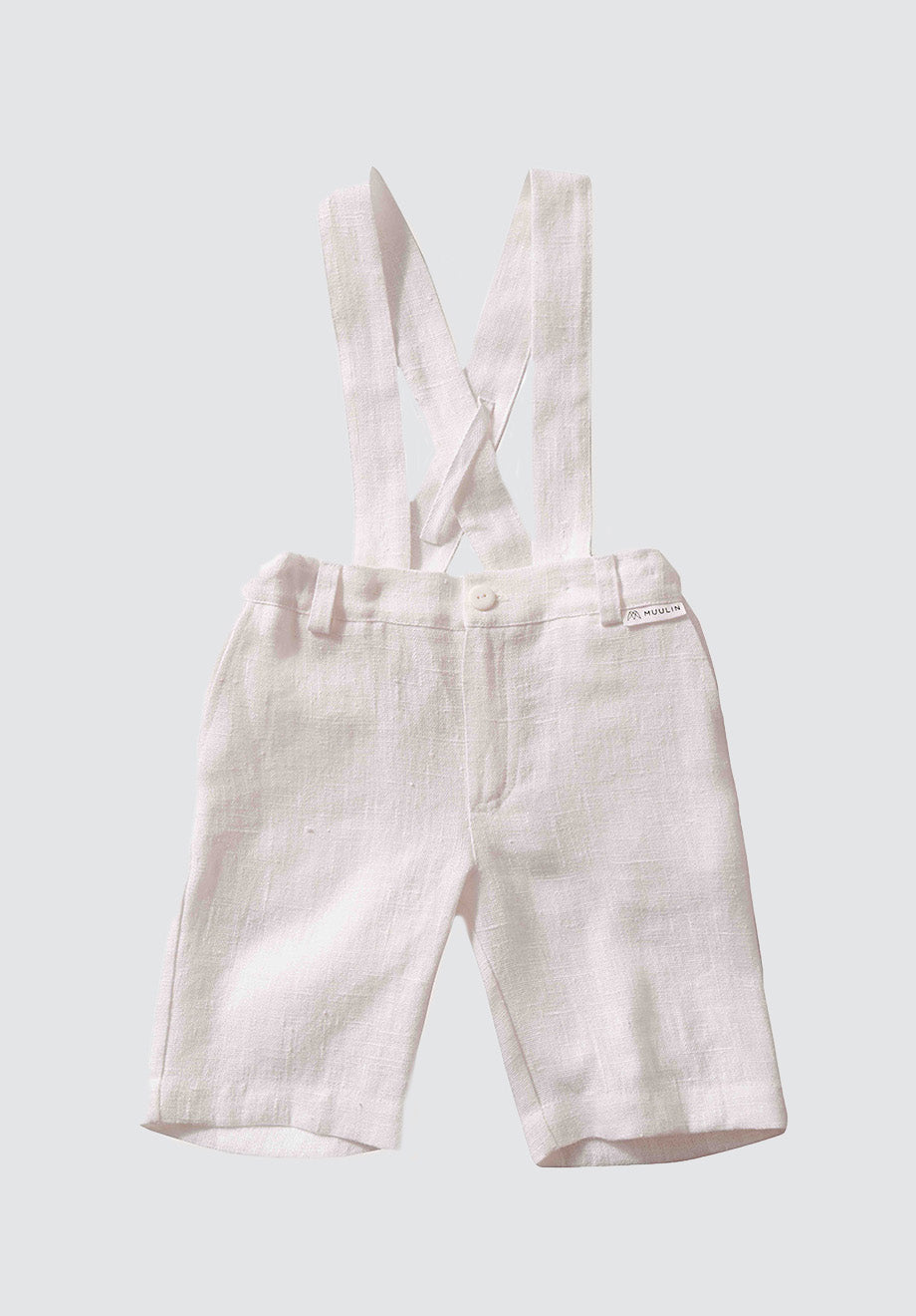 Suspender Shorts Lukas | White