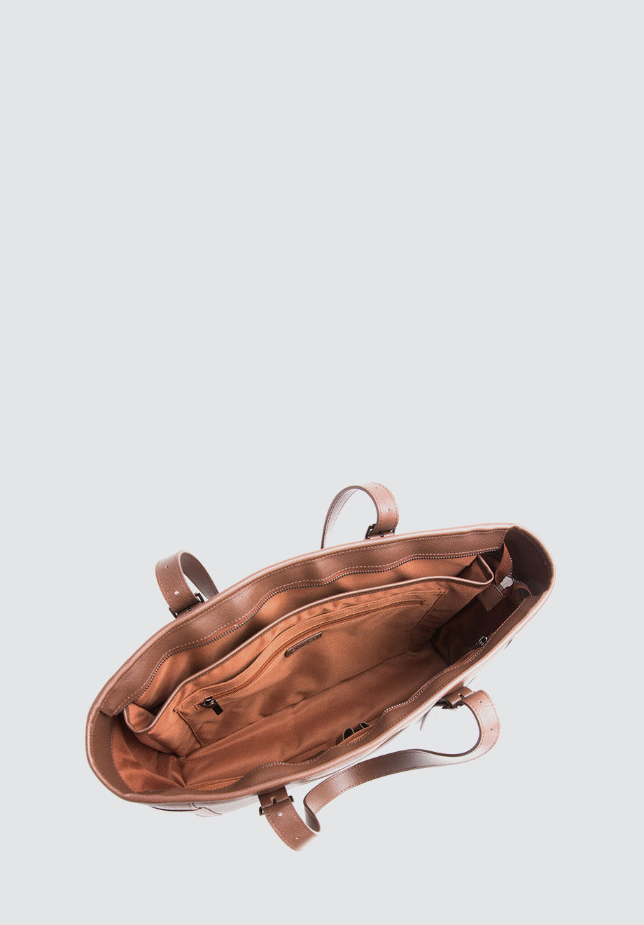 Miley | Chocolate Brown Vegan Leather Laptop Bag