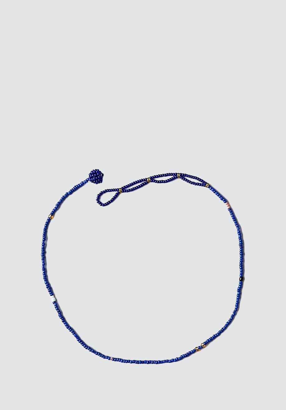 Beaded Necklace | Blue
