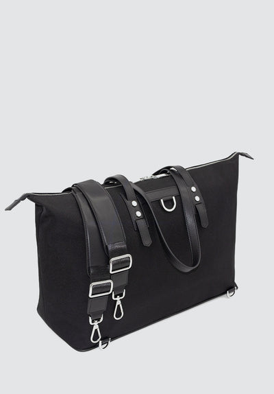 Gallery Tote To Backpack | Black