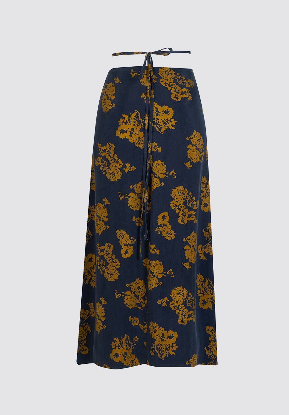 Maya Cupro Skirt | Blue