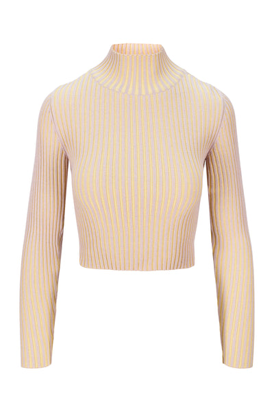 Joy Knitted Jumper | Lilac / Yellow