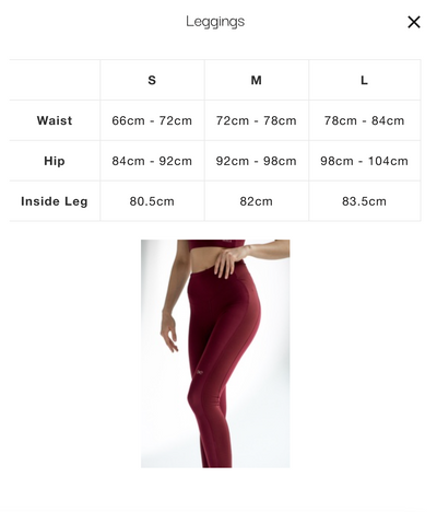 Montreux Performance Leggings | Red