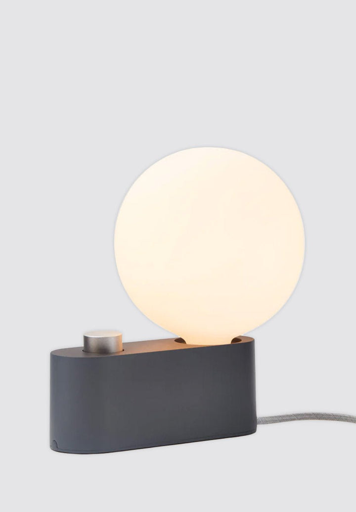 Alumina Lamp | Charcoal - Plain Tiger