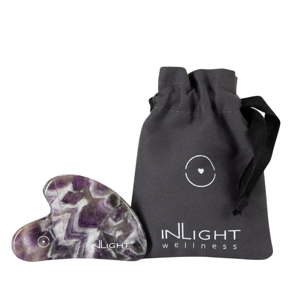 Amethyst Gua Sha - Plain Tiger Tools