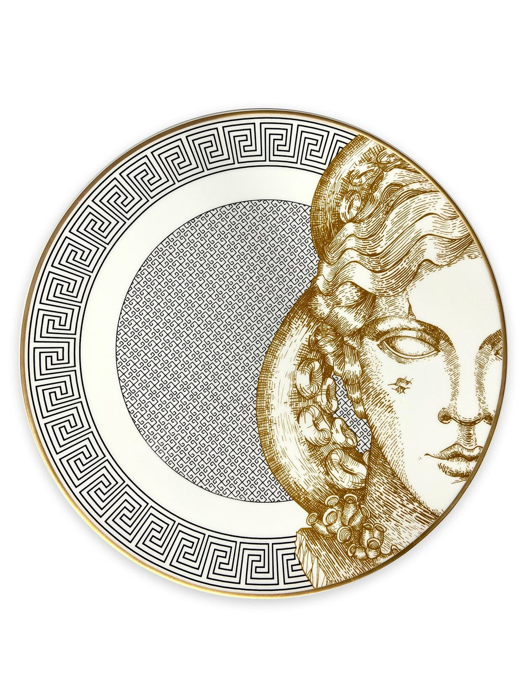 Atlantis Fluid Plate 1 - Plain Tiger Crockery