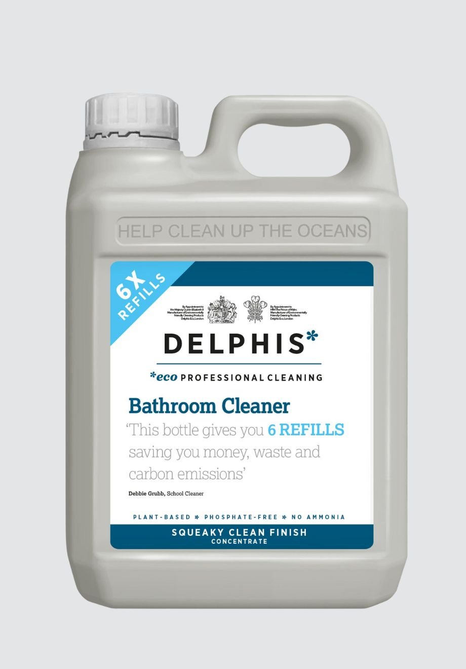 Bathroom Cleaner 2Ltr Refill (Concentrate) - Plain Tiger Bathroom