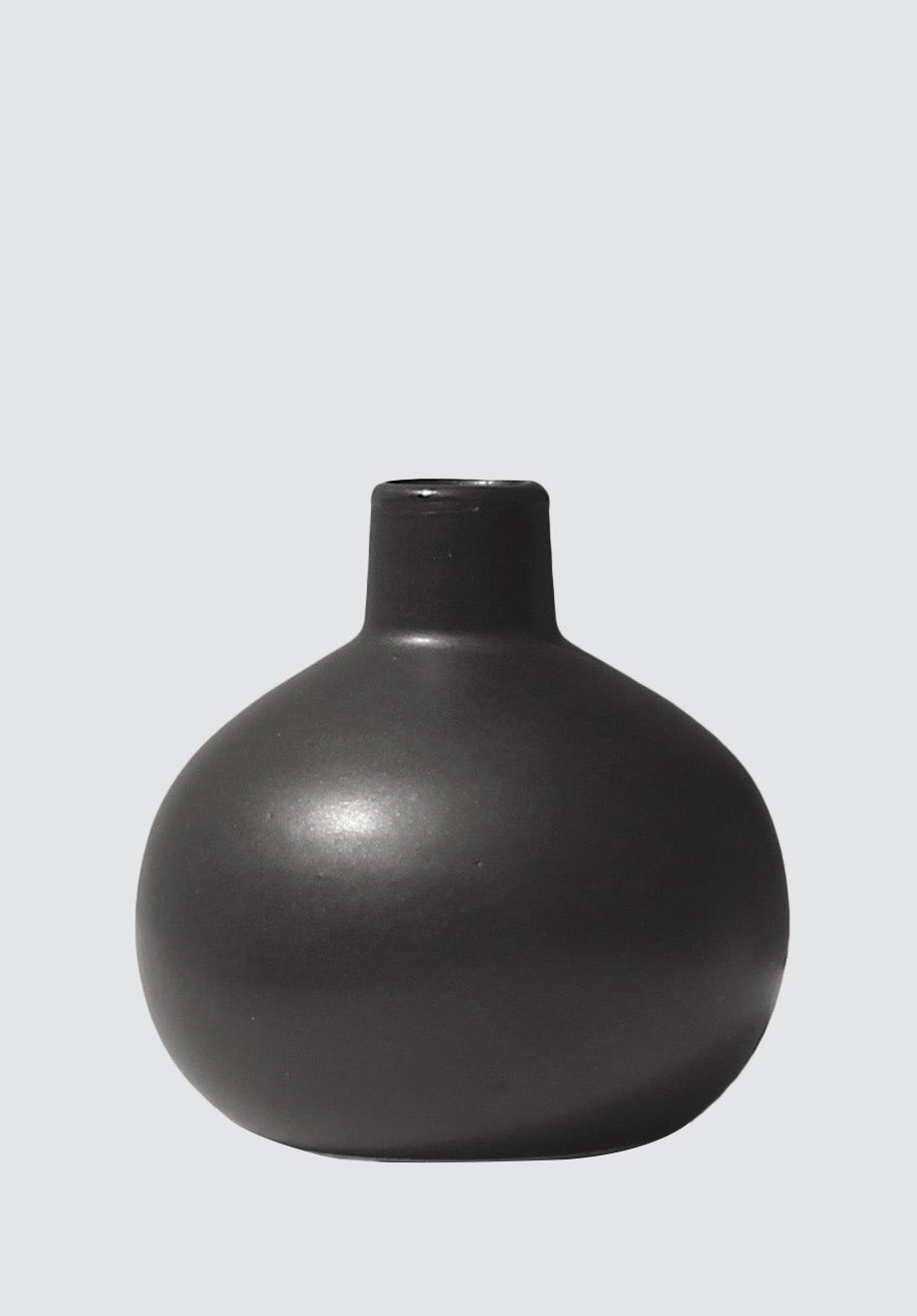 Black Po Vase - Plain Tiger Vases & Vessels