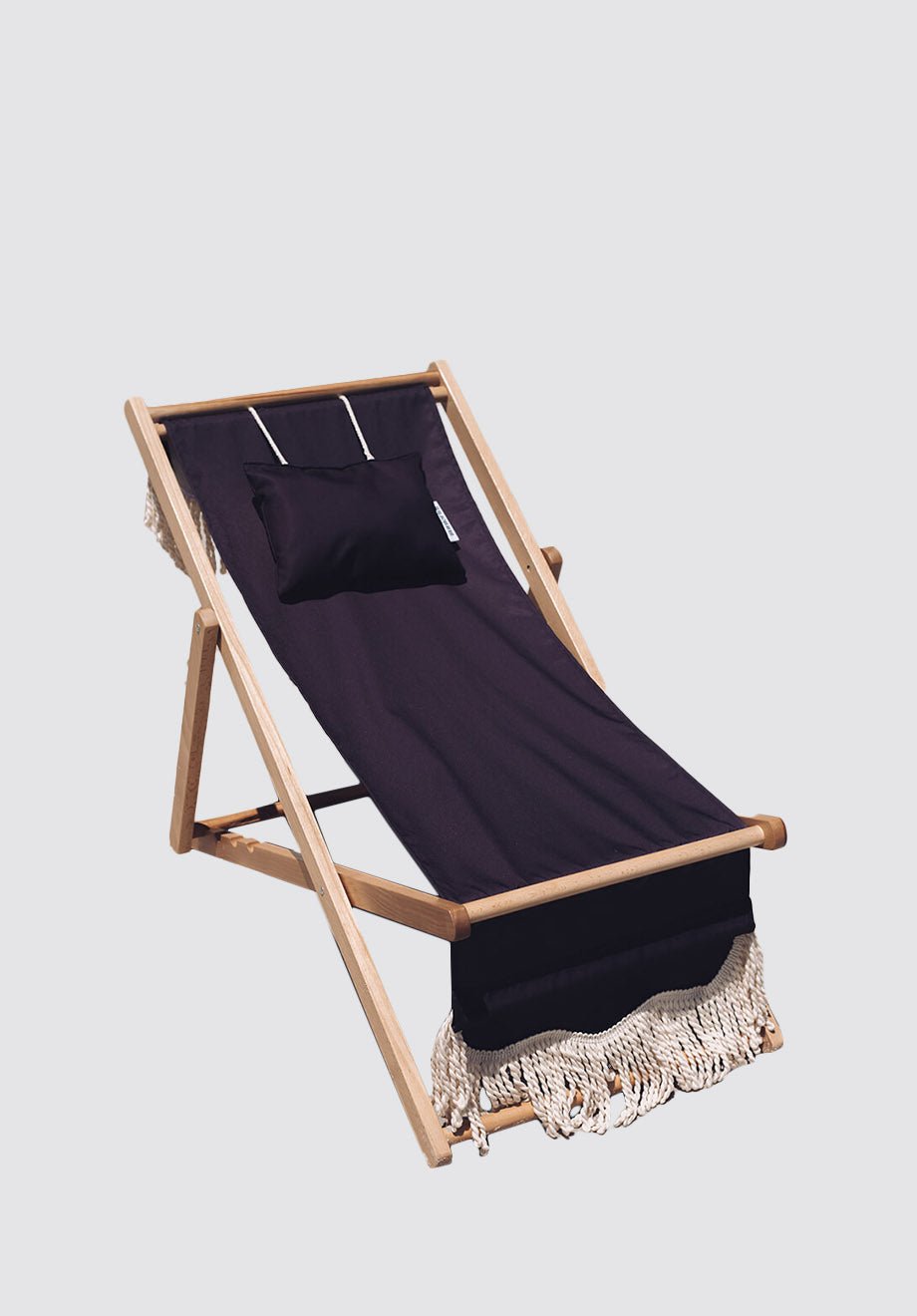 Black Salt Beach Chair - Plain Tiger Outdoor