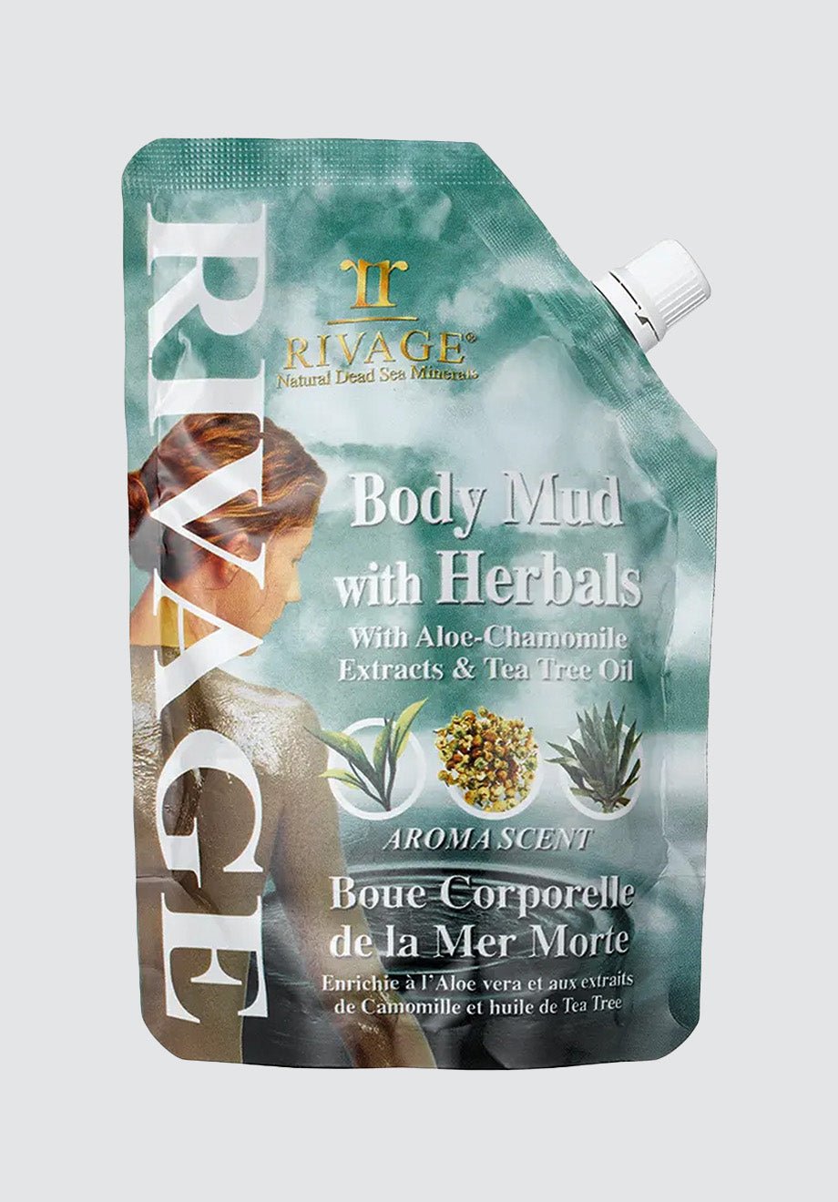 Body Mud Mask | Herbal 500g - Plain Tiger Bath & Body Treatments