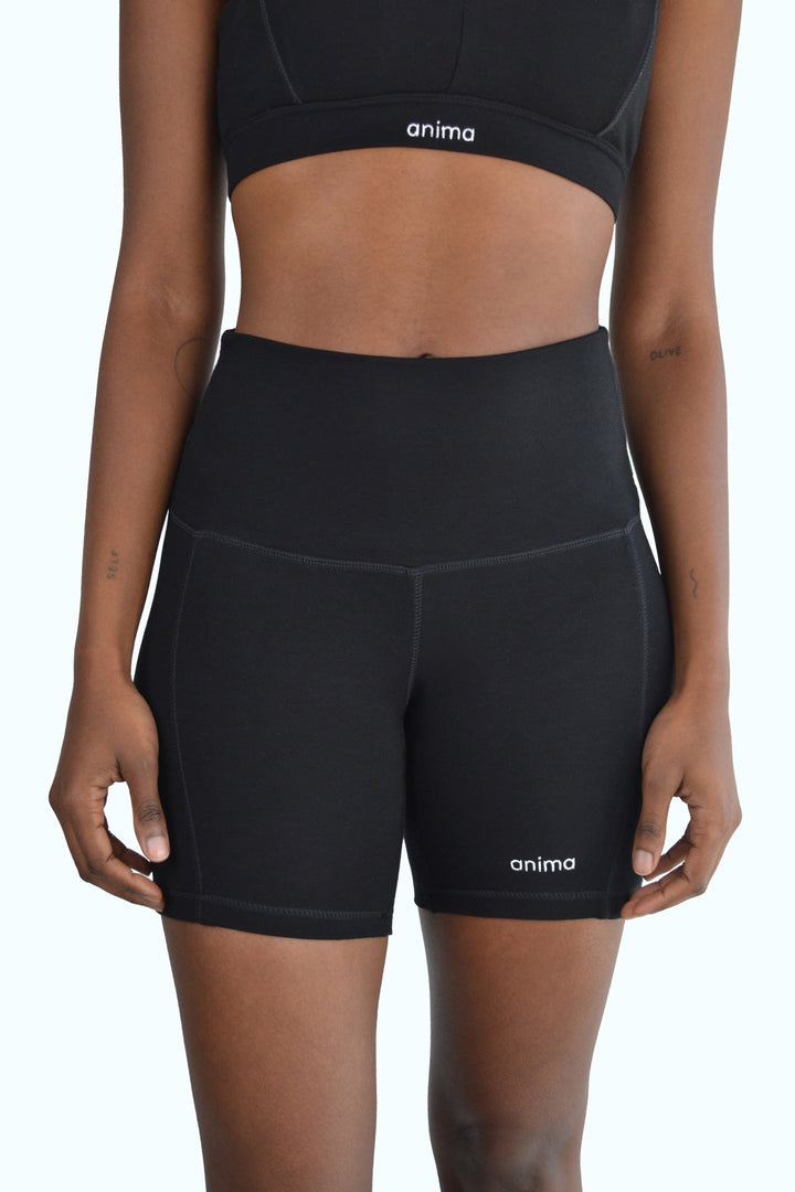 Cellphone Pocket Shorts - Plain Tiger Women's Activewear