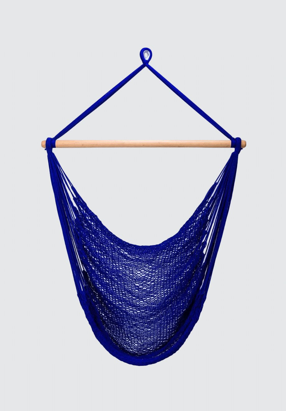 Cobalt Blue Cotton Hammock Swing - Plain Tiger