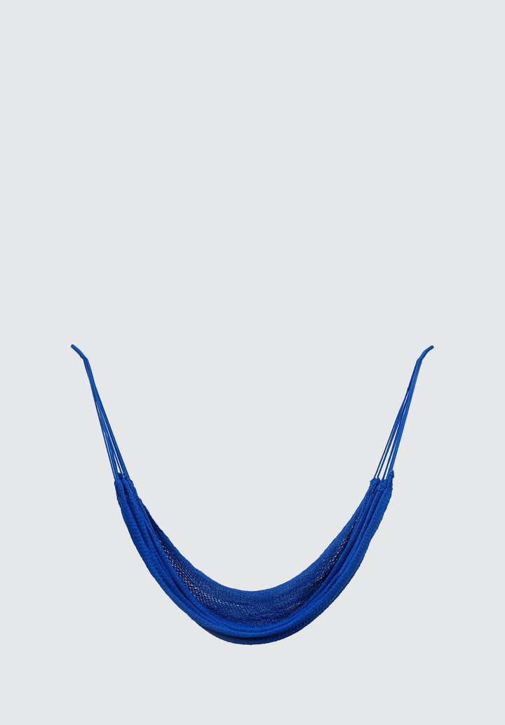 Cobalt Blue Cotton Hammock - Plain Tiger