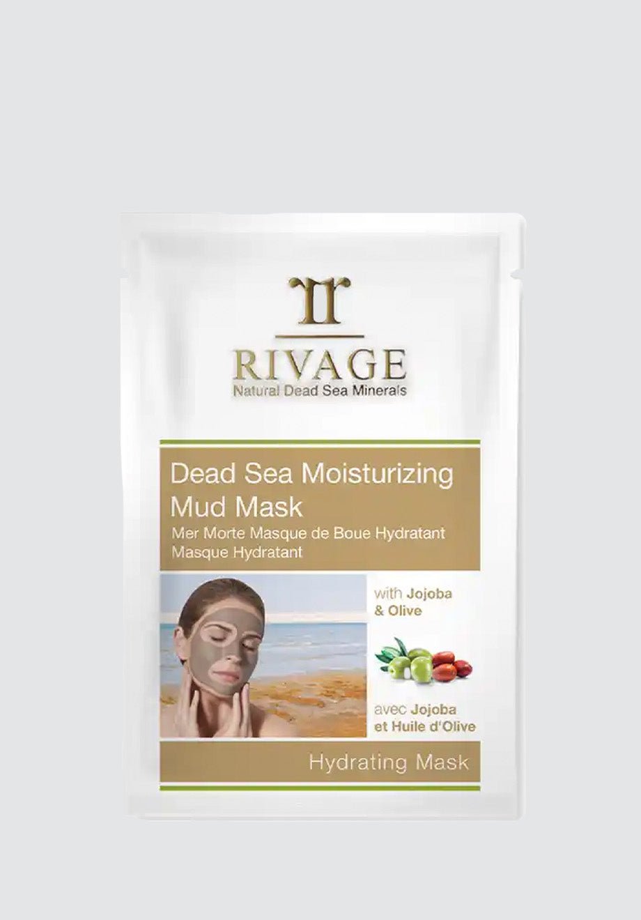 Dead Sea Moisturizing Mud Mask | 4 x 25g Sachets - Plain Tiger Face Masks