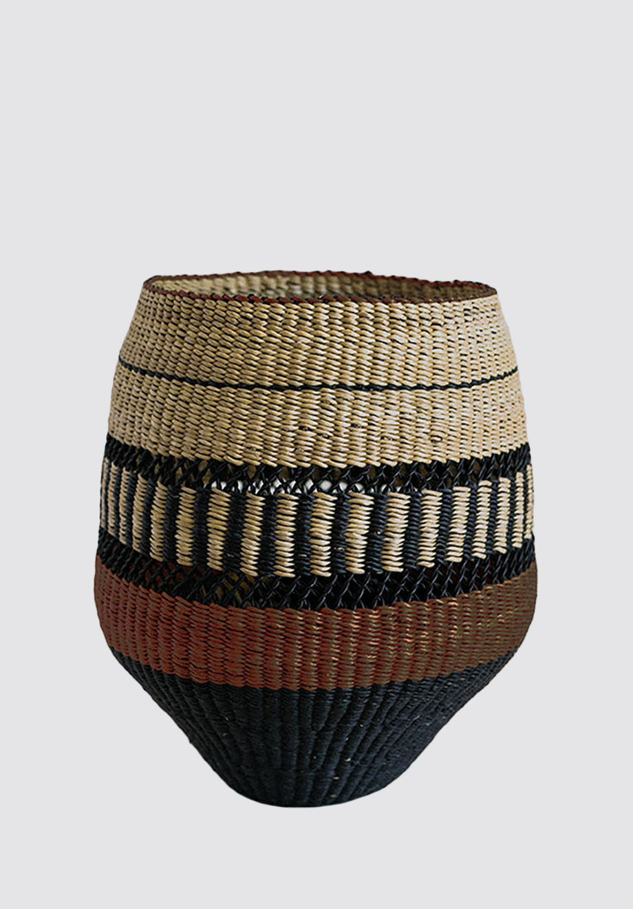 Woven Vase | Pin Stripe | Large