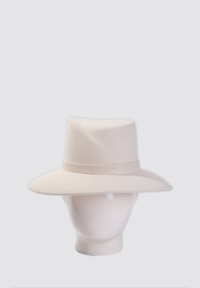Badu, Wool Felt Hat | Ivory