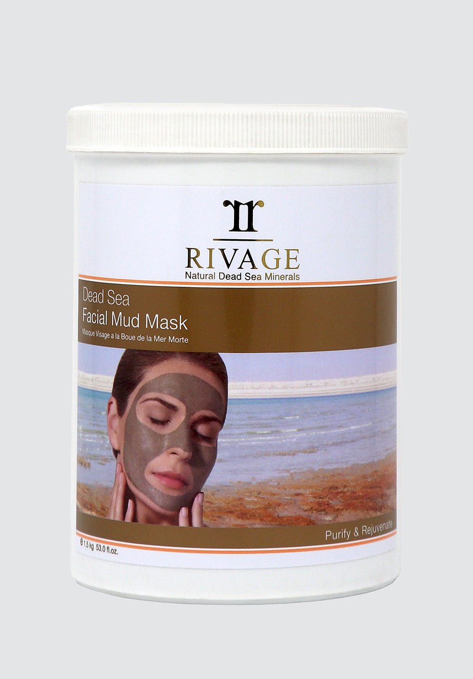 Facial Mud Mask | Pro Container 1.5kg - Plain Tiger Face Masks