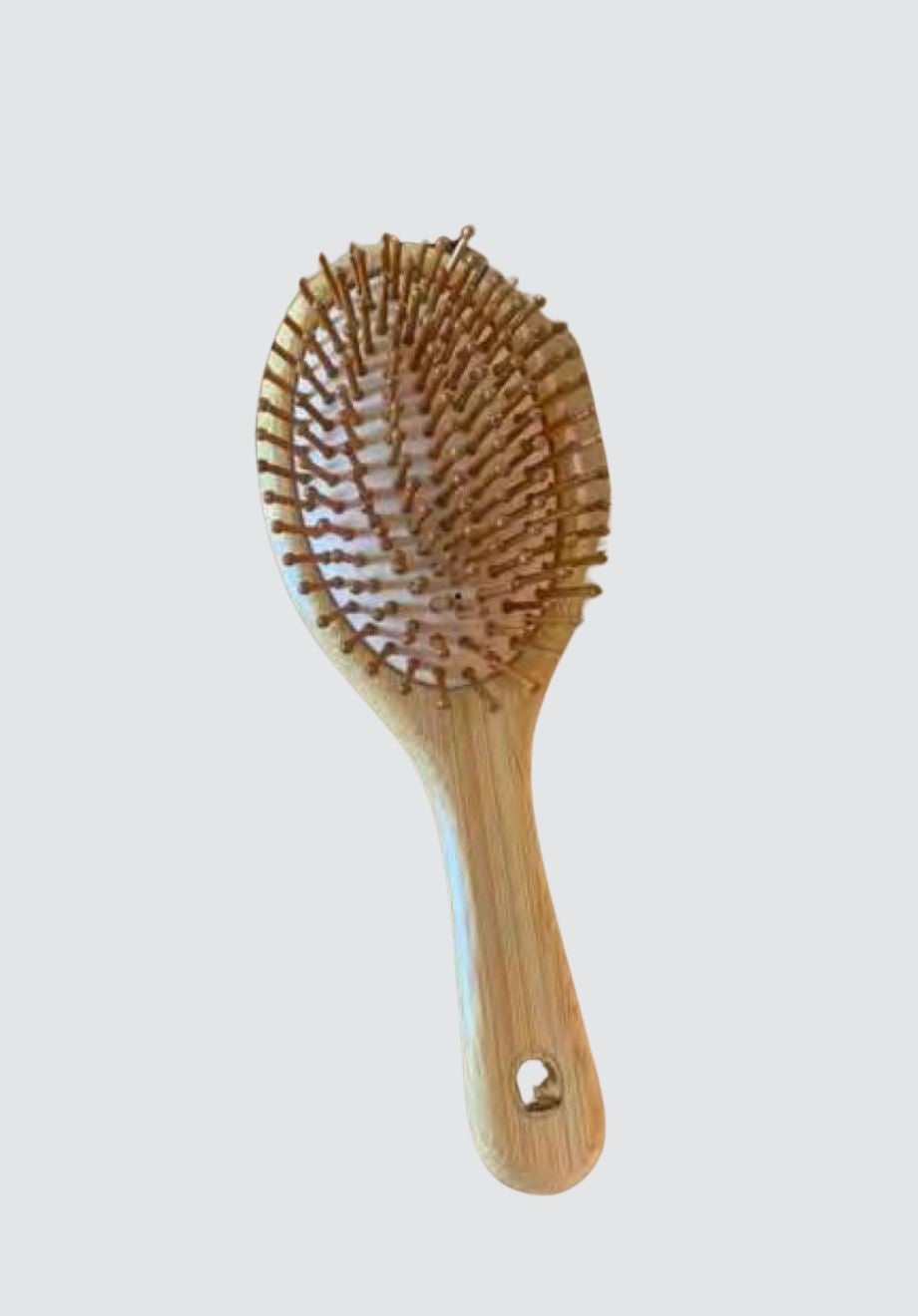 Hair Brush | Medium Beech & Bamboo - Plain Tiger