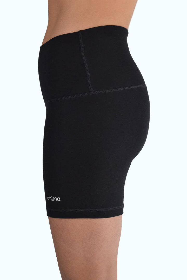 High Waisted Shorts - Plain Tiger Women's Activewear