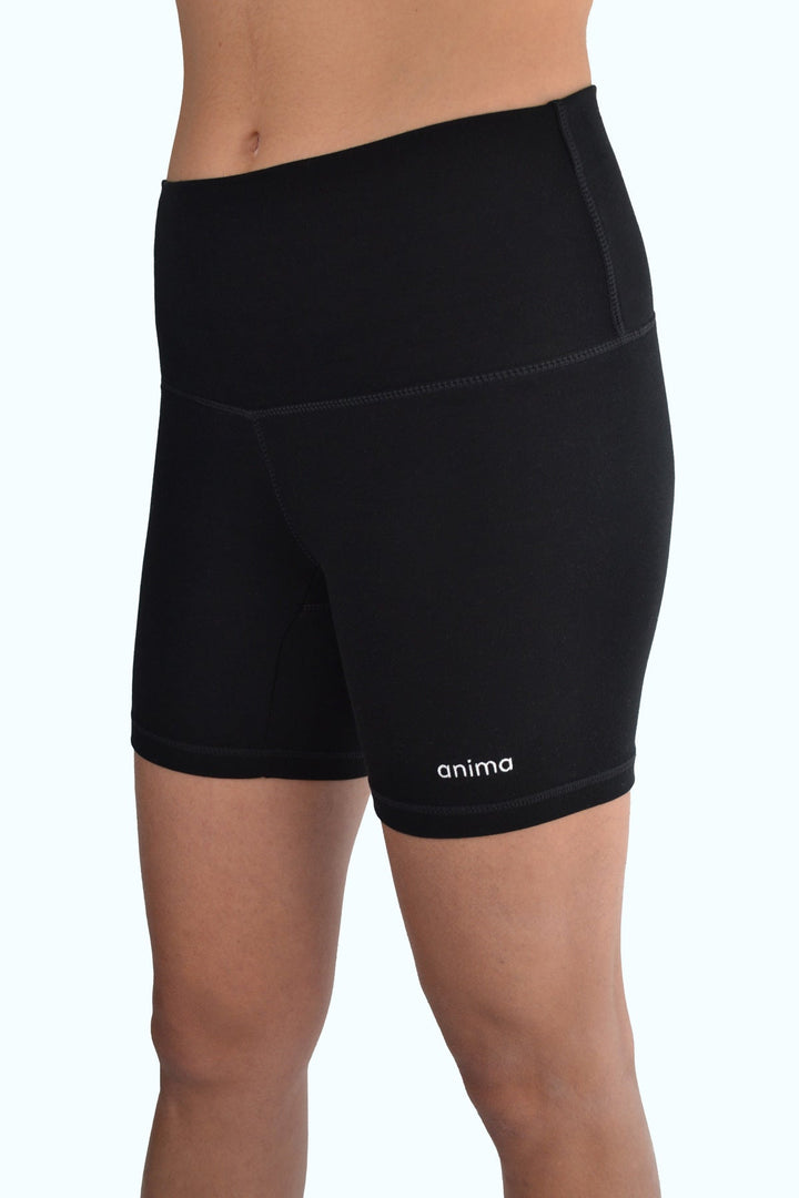 High Waisted Shorts - Plain Tiger Women's Activewear