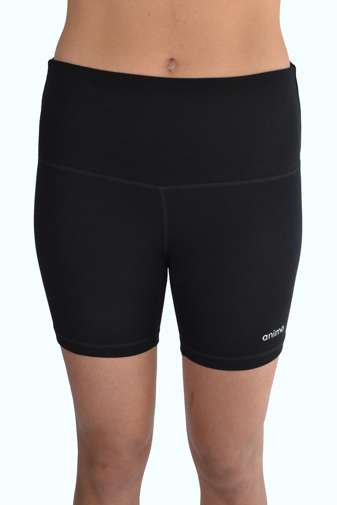 High Waisted Shorts - Plain Tiger Women's Activewear