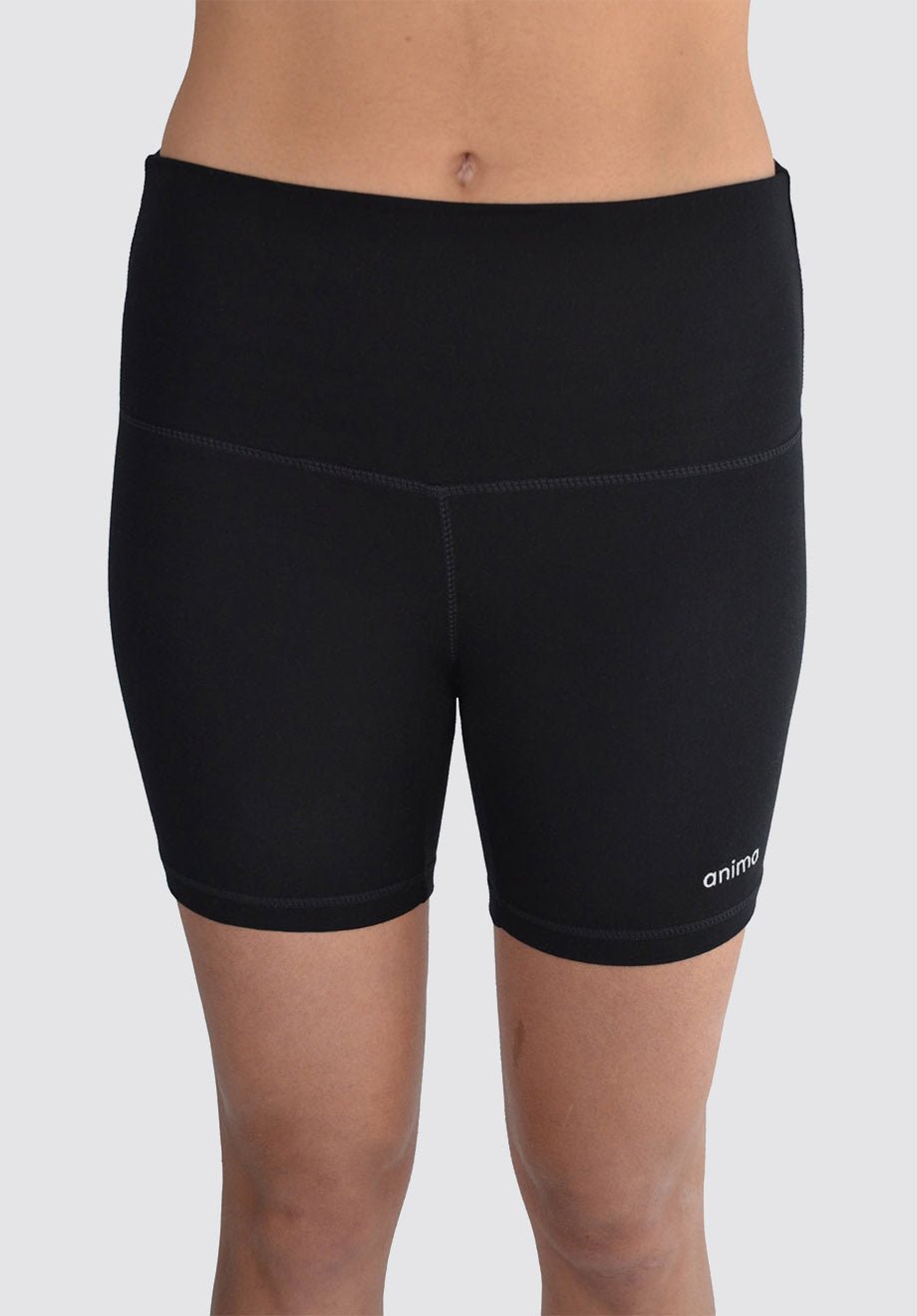 High Waisted Shorts - Plain Tiger Women's Activewear