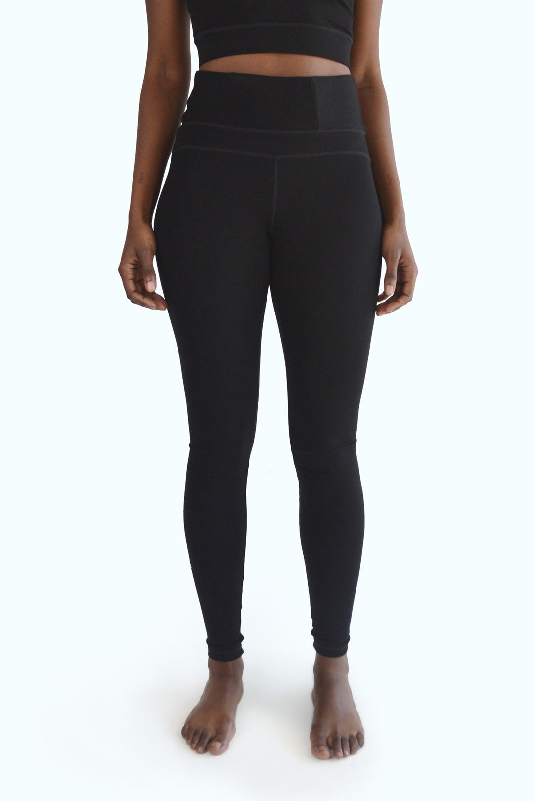 High Waisted Tights - Plain Tiger Women's Activewear