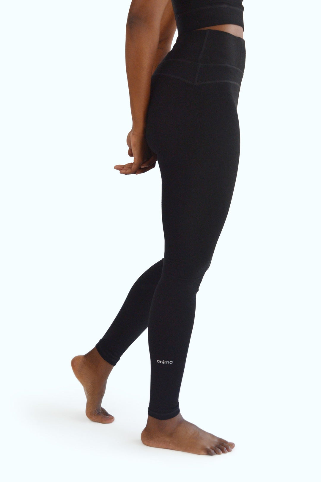 High Waisted Tights - Plain Tiger Women's Activewear