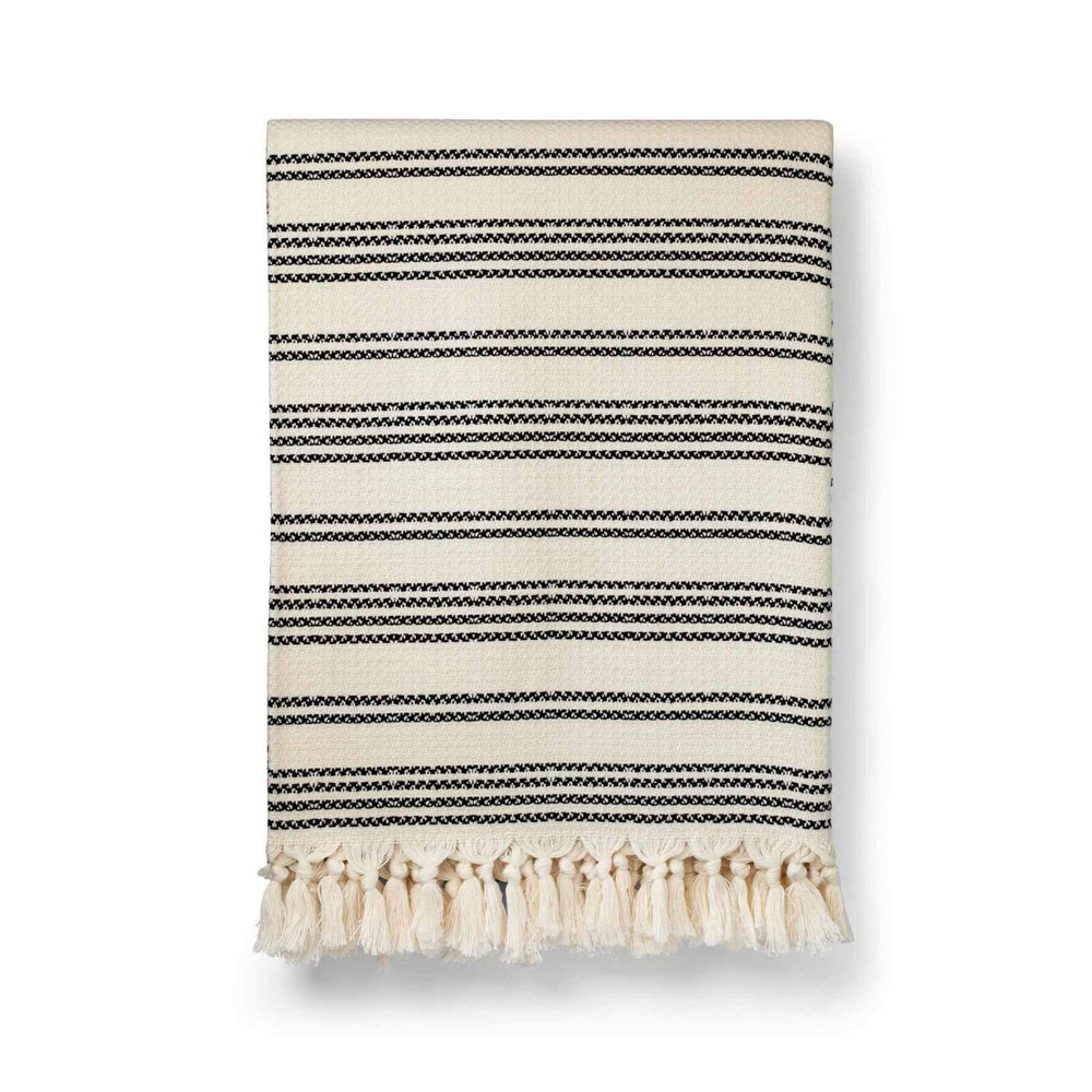 Hilmi - Artisan Cotton Blanket - Plain Tiger Blankets & Throws