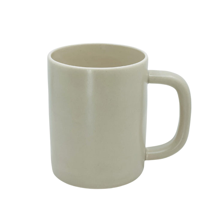 Isbar Oversized Handle Mug - Plain Tiger Crockery