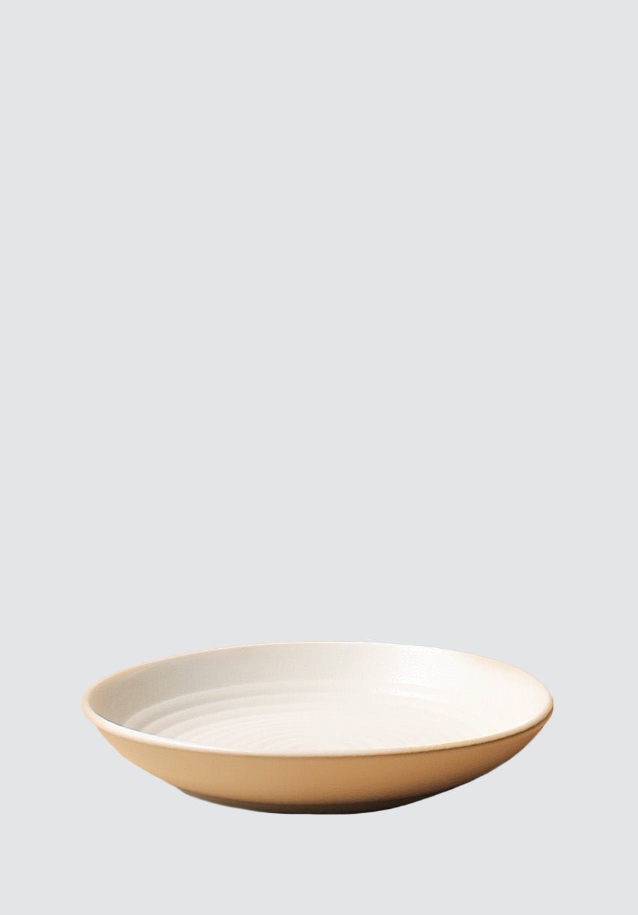 Kanji Flat Ripple Platter - Plain Tiger Crockery