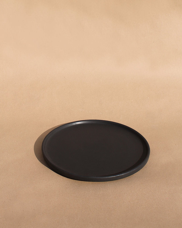 Kanso Quarter Plate | 8" with Rim - Plain Tiger Crockery