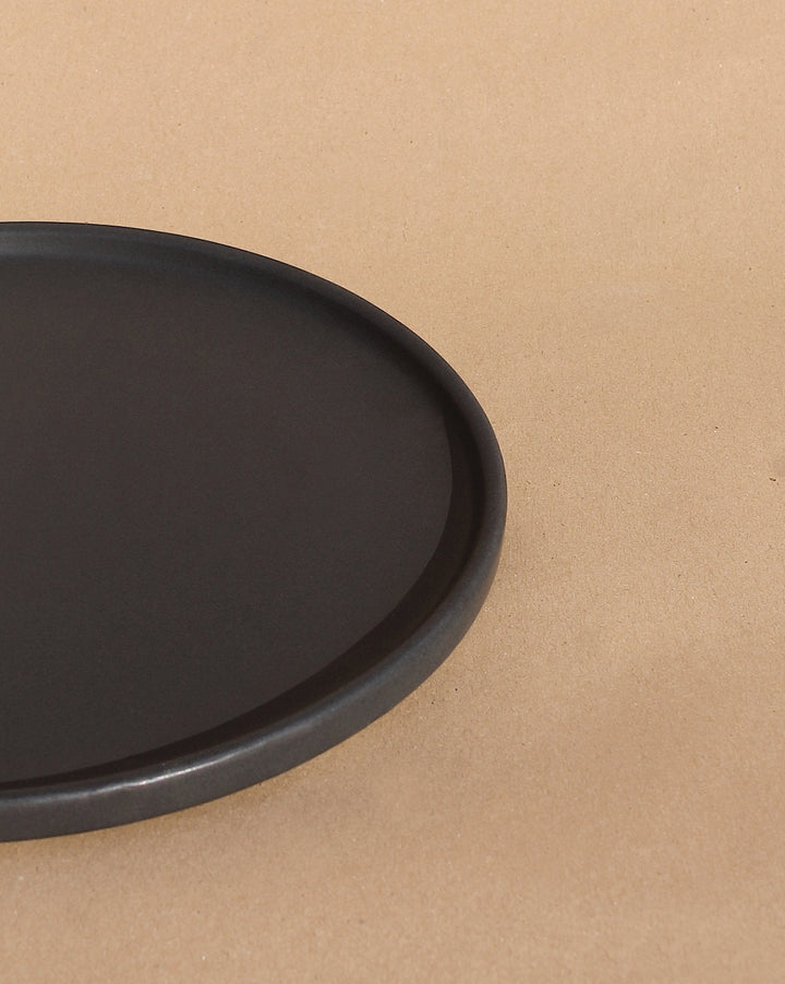 Kanso Quarter Plate | 8" with Rim - Plain Tiger Crockery