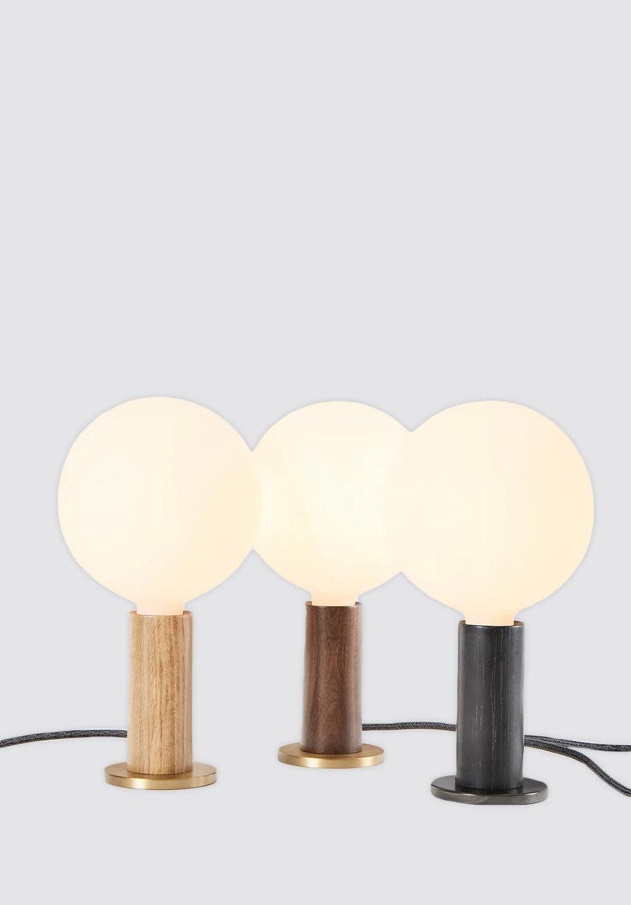 Knuckle Table Lamp + Sphere IV - Plain Tiger