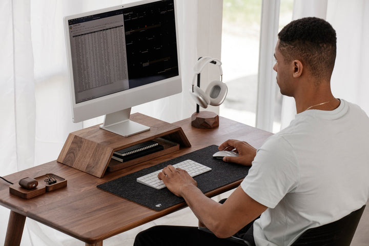 Monitor Stand - Plain Tiger Desk Accessories