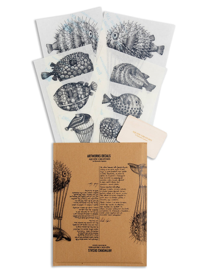 Montgolfier Fishes Decals - Plain Tiger Art & Prints