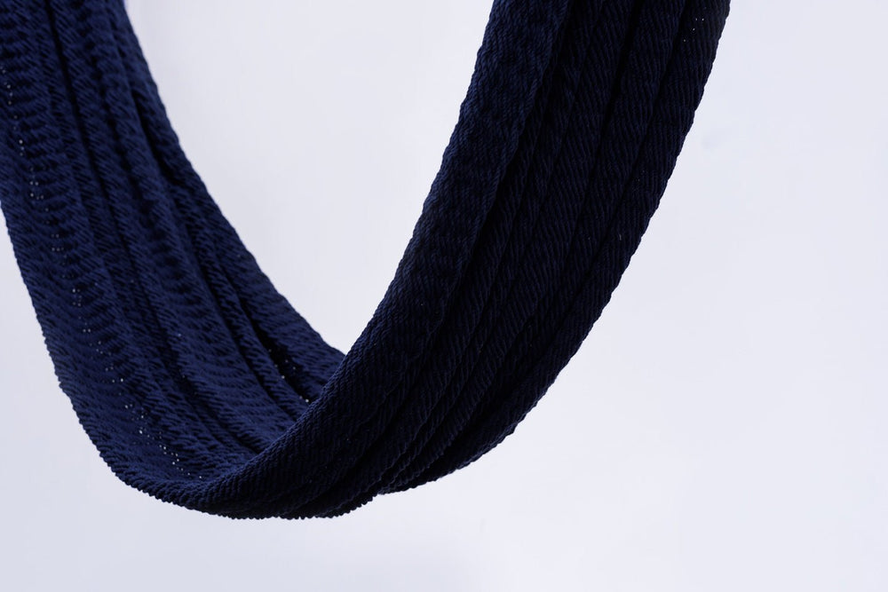 Navy Blue Cotton Hammock - Plain Tiger