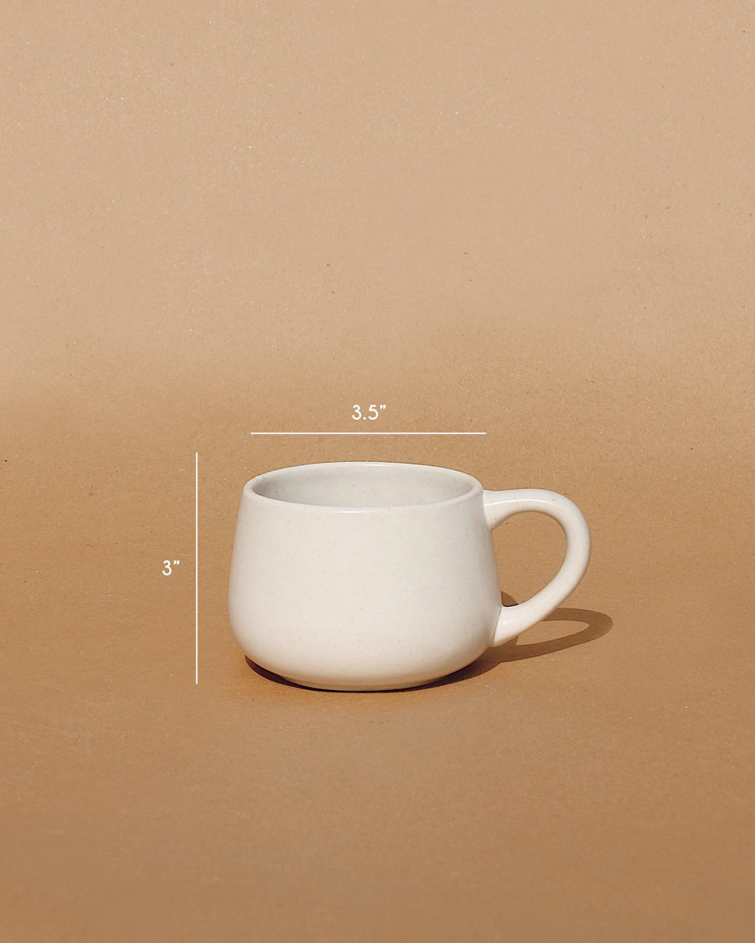 Orb Mug - Plain Tiger Crockery