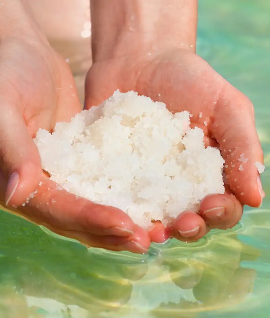 Original Dead Sea Scrubbing Mineral Salt | Natural 1kg - Plain Tiger Bath & Body Treatments