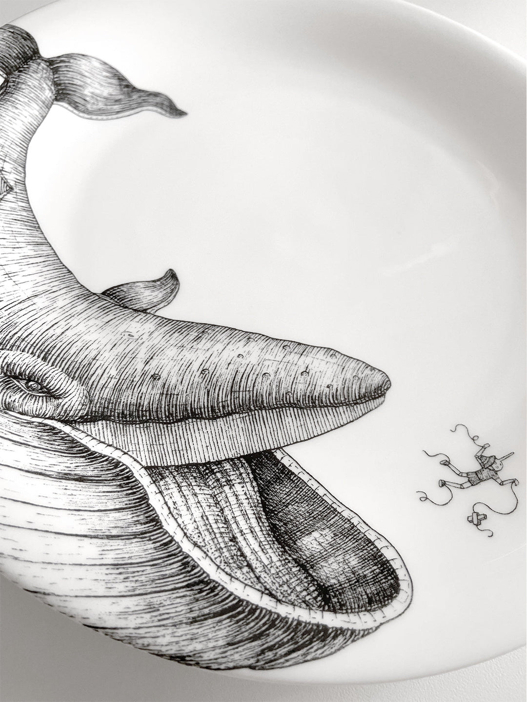 Pinocchio Plate Set - Plain Tiger Crockery