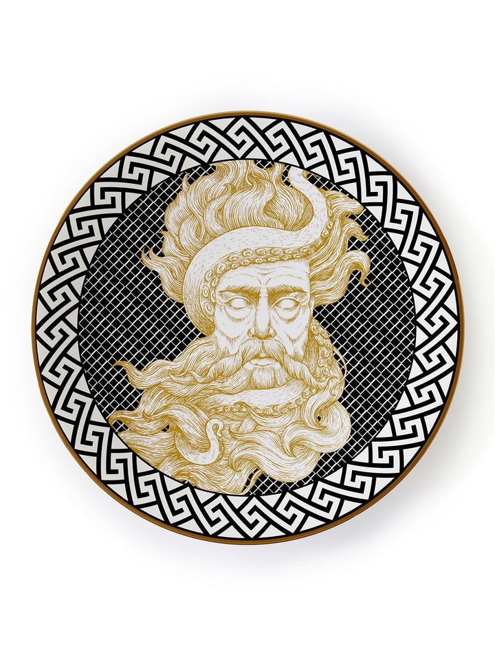 Poseidon Plates Set Atlantis - Plain Tiger Crockery