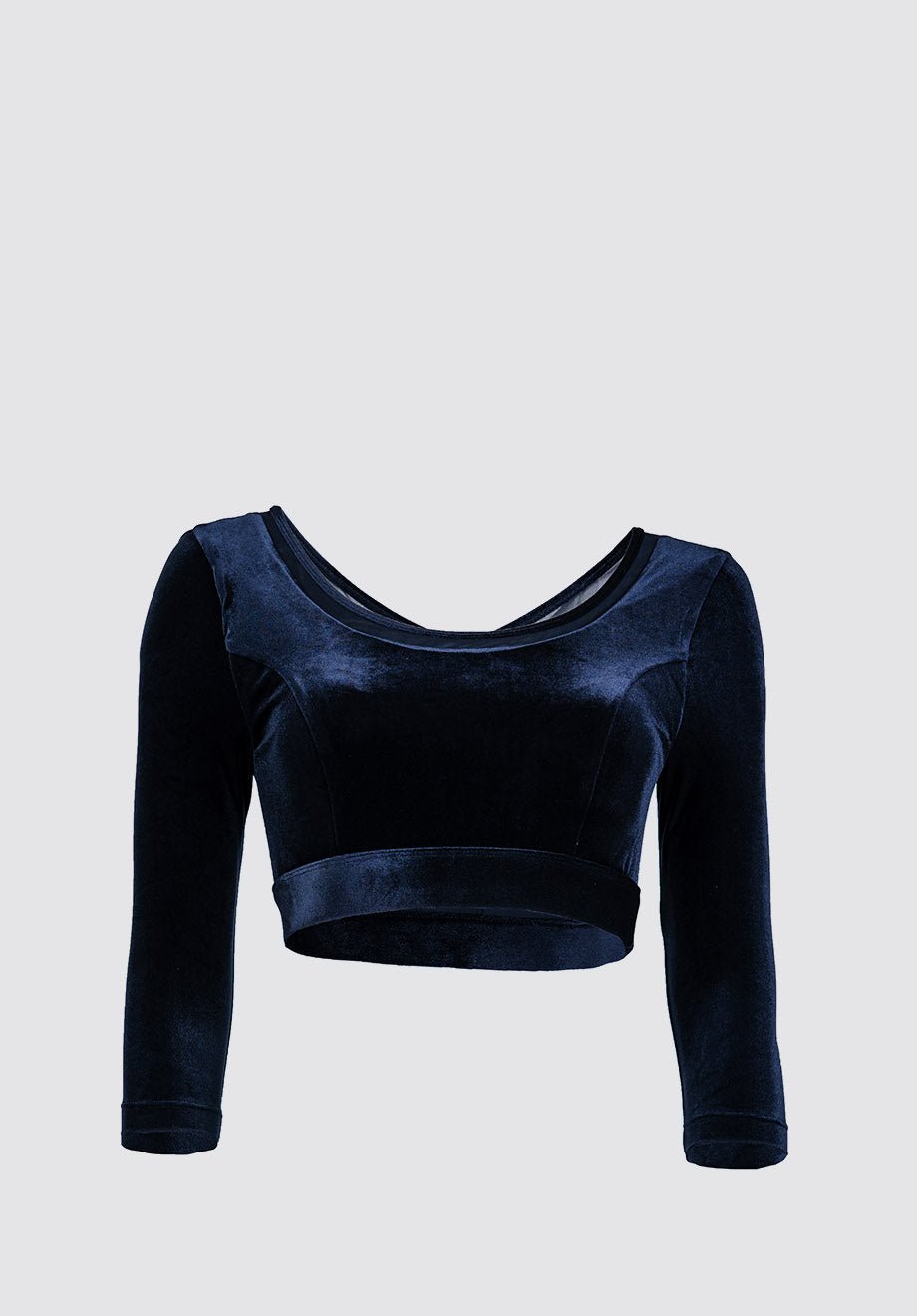 Sara Crop Top | Kuro - Plain Tiger