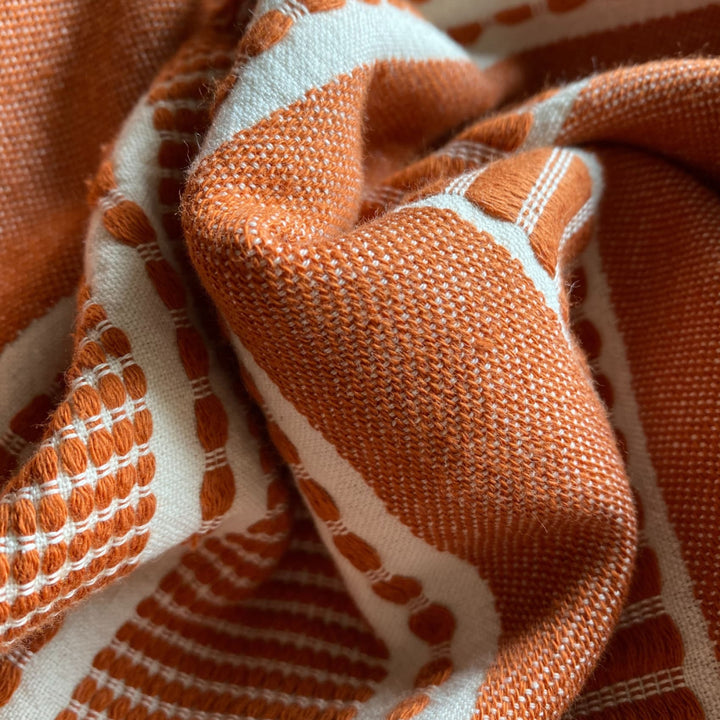 Sefa - Deluxe Organic Cotton Peshtemal - Plain Tiger Blankets & Throws