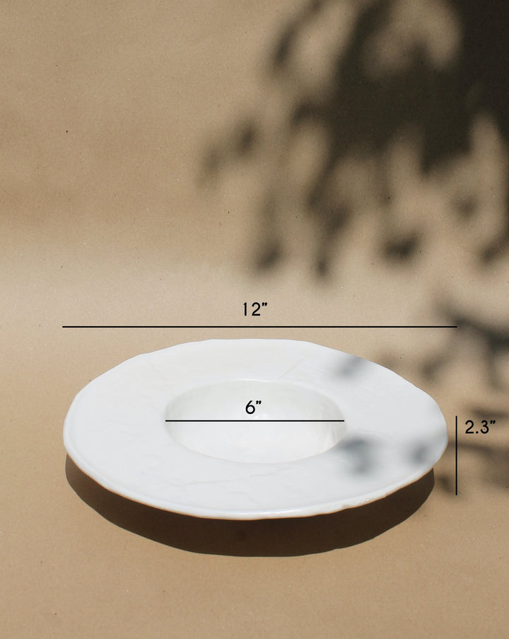 Shibumi Deep Plate - Plain Tiger Crockery